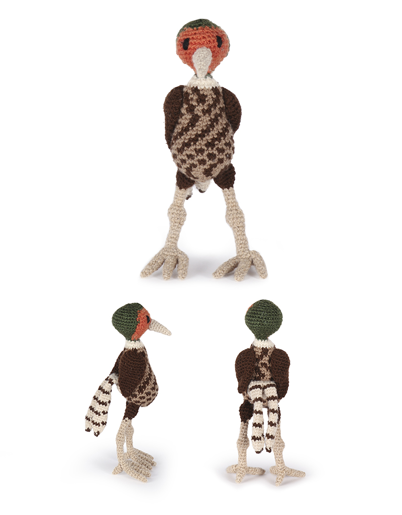 toft ed's animal gilbert the pheasant amigurumi crochet